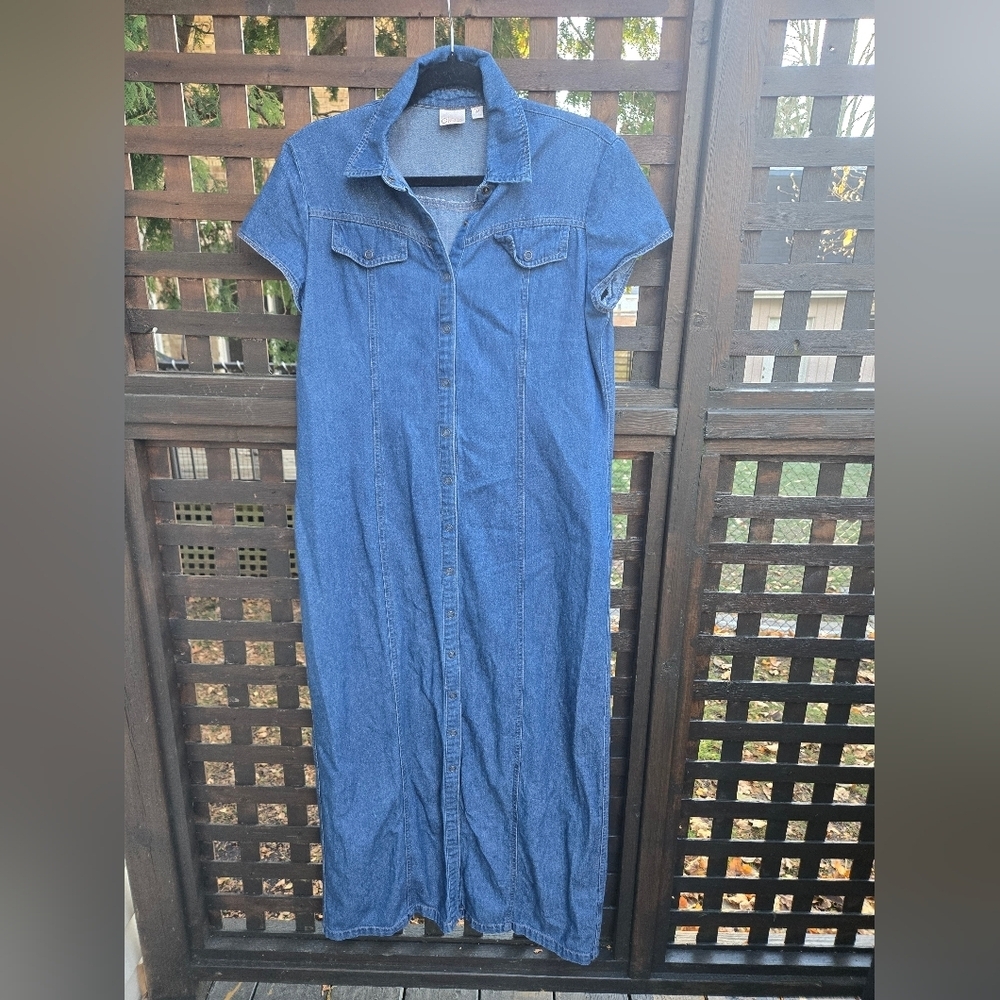 Vintage Maxi Denim Dress